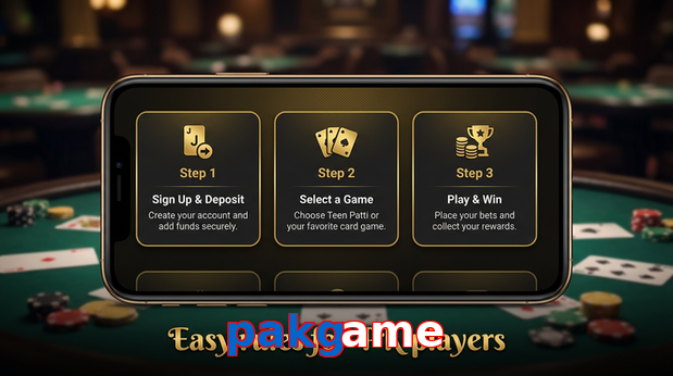 Game list for Pakgame game section