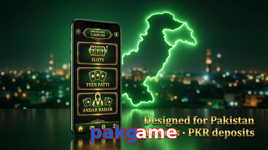 Main screen of Pakgame pk page for PK players